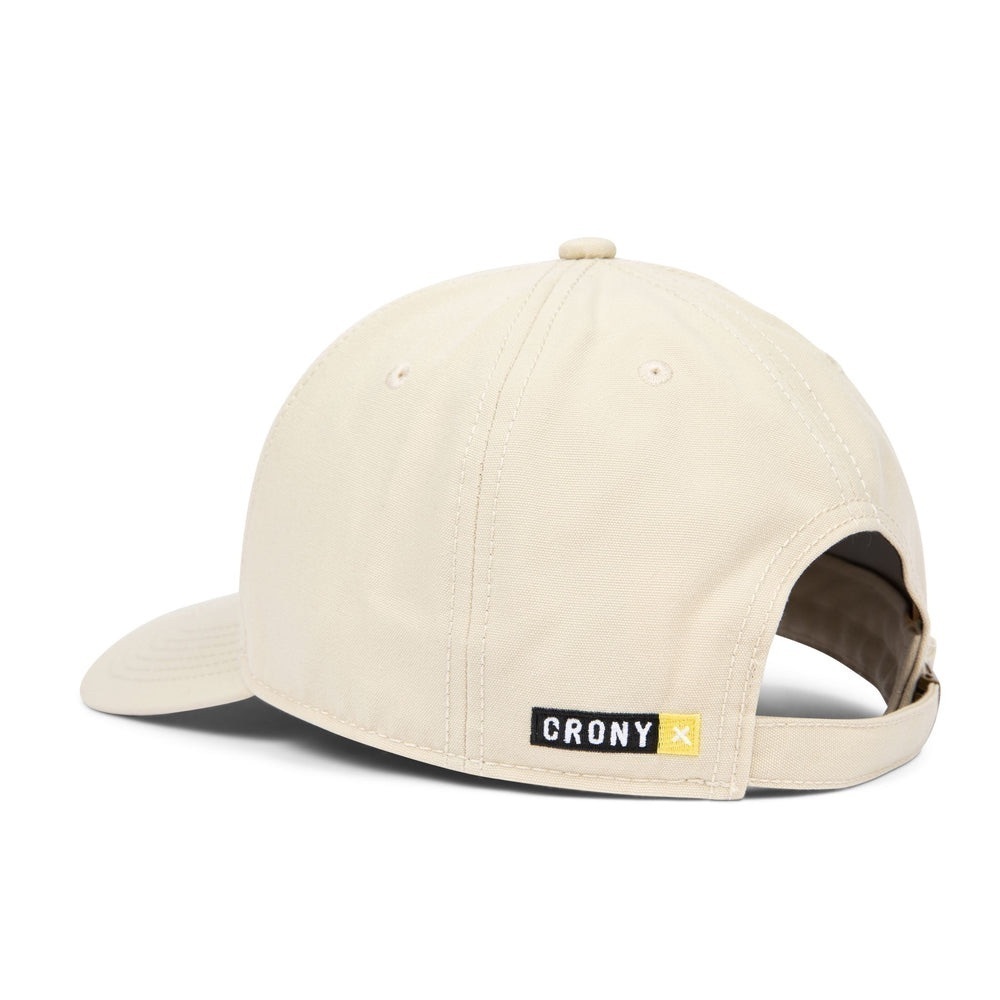 Crony Netplus Sourced By Burcu Beige Embroidered Logo Baseball Cap Hat New - Picture 2 of 3